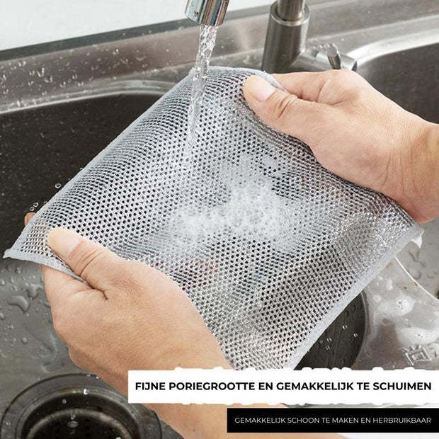 SparkClean™ | Draadtechnologie Reinigingsdoeken (5 verpakkingen van 5 Stuks)