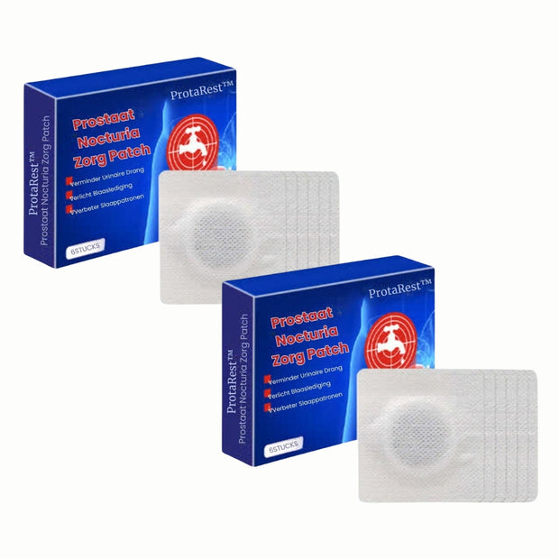 ProtaRest® Prostaatzorg Patch | Verminder Ontsteking & Verhoog Prestaties in Slechts 3 Dagen!