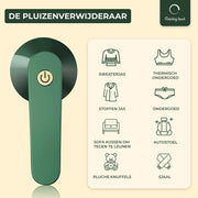 LintBuster™ | Draagbaar Pluisverwijderaar