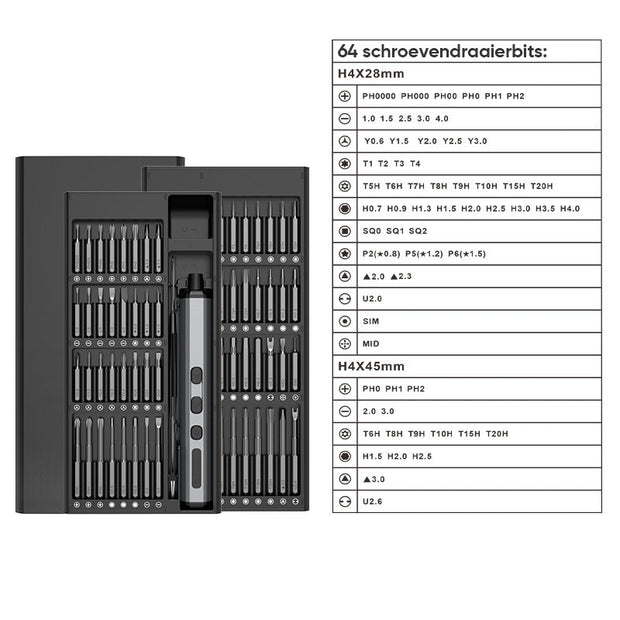 Ultieme Precisie Gereedschapsset 24-in-1