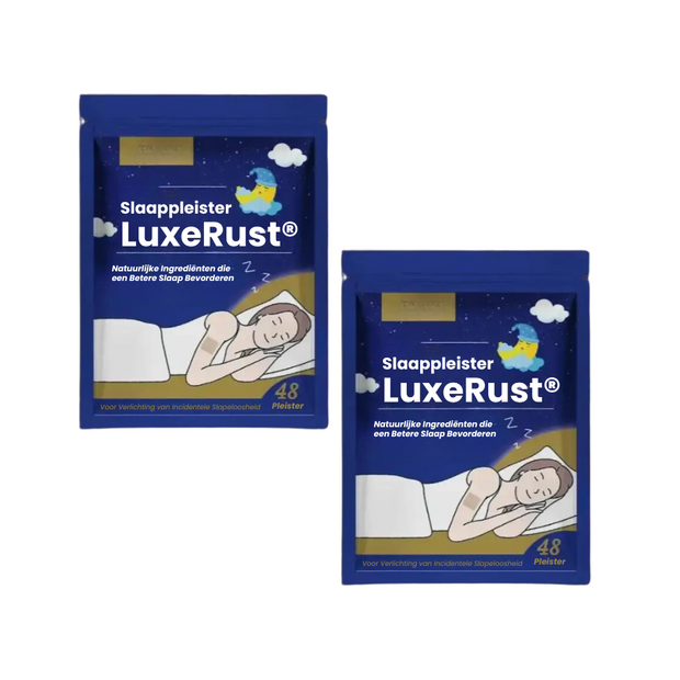 LuxeRust® Sovplåster | Somna i djup sömn inom 15 minuter
