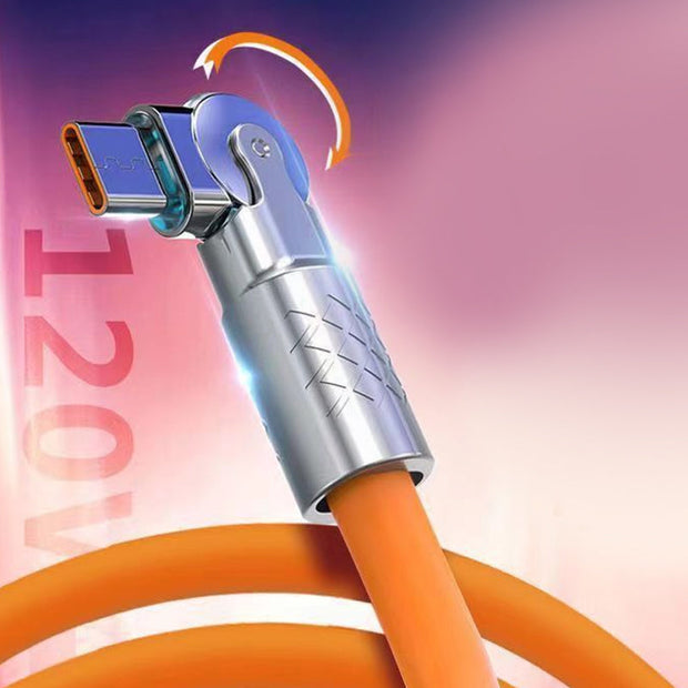 FlexCharge 180° | Roterende elleboog datakabel