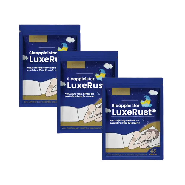 LuxeRust® Sovplåster | Somna i djup sömn inom 15 minuter