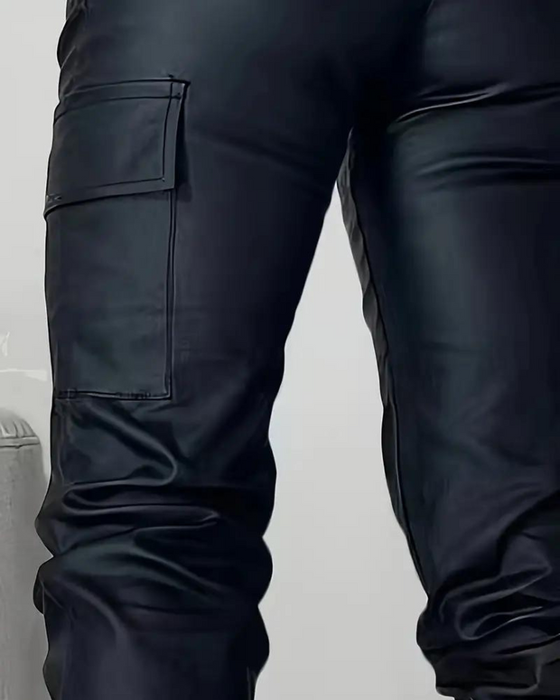Tess - Trendy Leren Broek