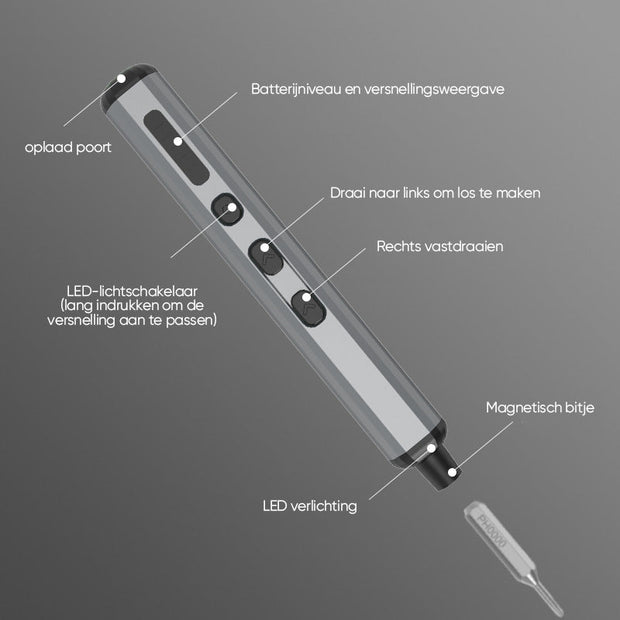Ultieme Precisie Gereedschapsset 24-in-1