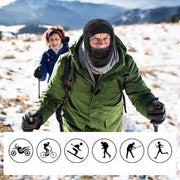 Capuchon en skimasker in één