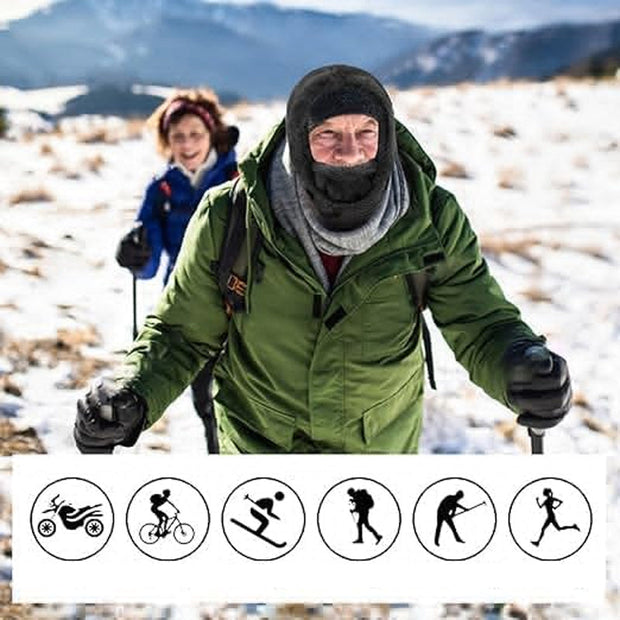 Capuchon en skimasker in één