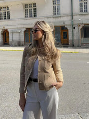Tess | Chique Beige Jas