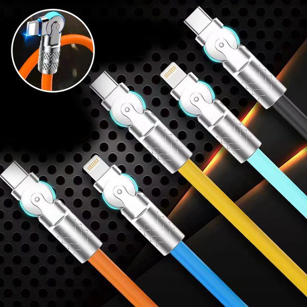 FlexCharge 180° | Roterende elleboog datakabel