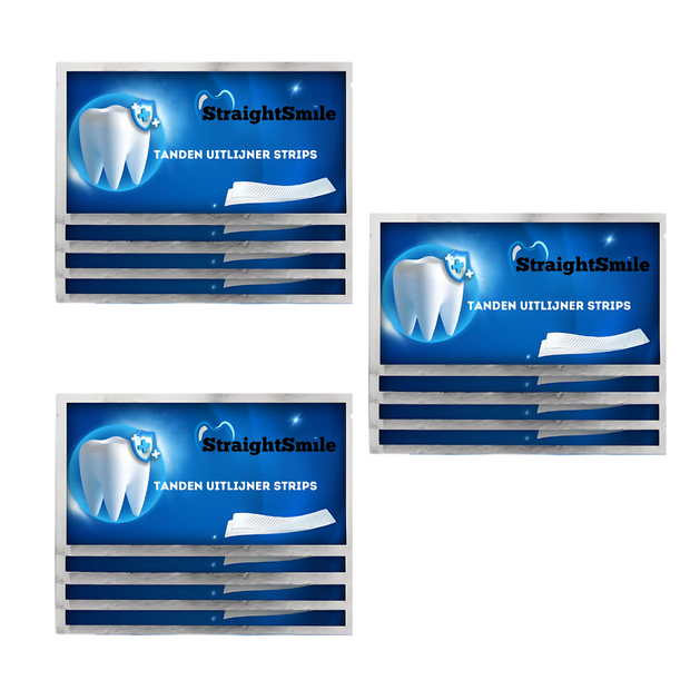 StraightSmile™ Tand Strips | 85% van je gebit recht Binnen 9 Dagen