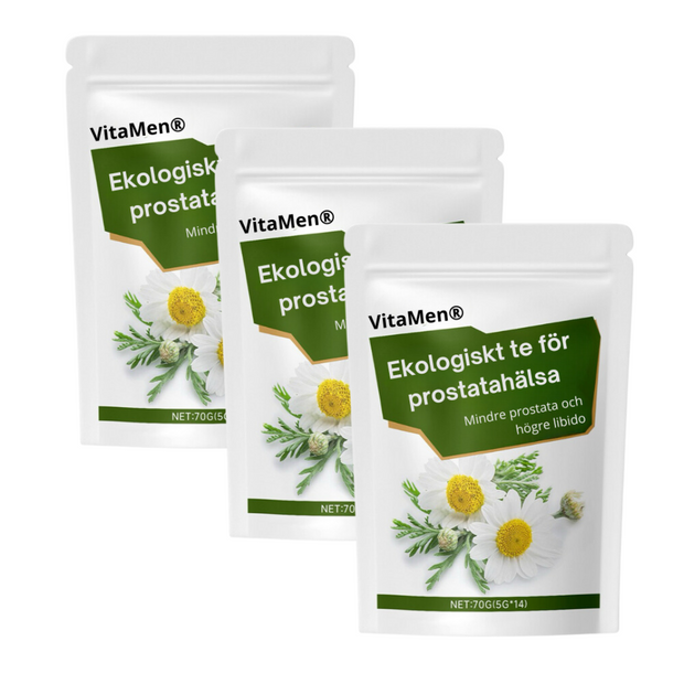 VitaMen® Tea | En mindre prostata och högre libido på 5 dagar!