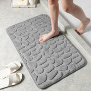 Cobblestone Reliëf Badkamer Mat | Comfortabel en Effectief
