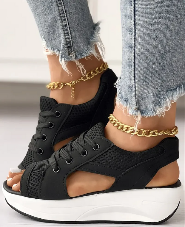Eva -  Elegance Open Sandalen