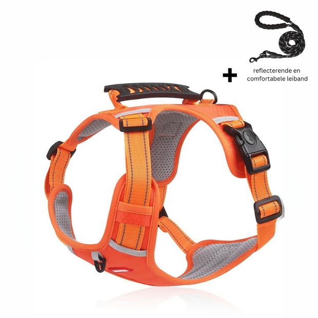 GlowGuard™ | Veiligheidseerst Reflecterend Hondentuig