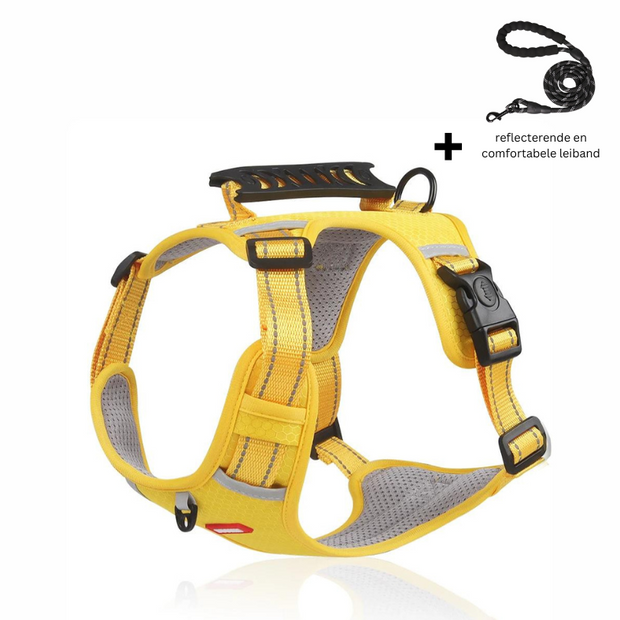 GlowGuard™ | Veiligheidseerst Reflecterend Hondentuig