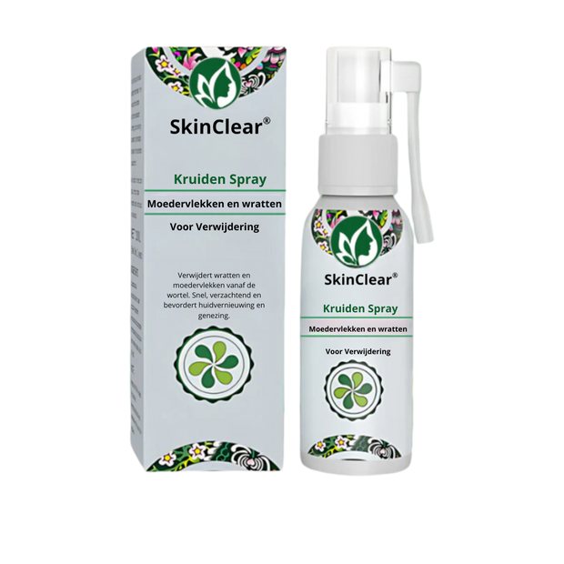 SkinClear® Spray | Verwijdert moedervlekken en wratten Binnen 48 uur
