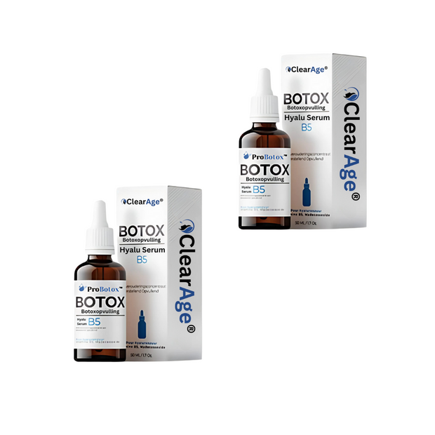 ClearAge® Botox Serum | Verwijderd al je Diepe Rimpels Binnen 15 Uur