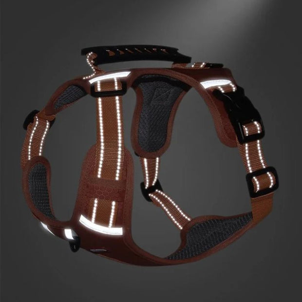GlowGuard™ | Veiligheidseerst Reflecterend Hondentuig