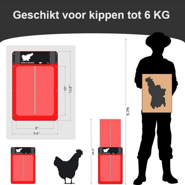 PluimveePro™ | Automatische Kippenluik