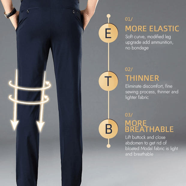FlexFit Klassiek - Herenbroek voor Ultiem Comfort