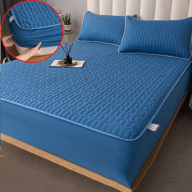SleepGuard™ | Luxe Waterdichte Matrasbeschermer - Ultiem Slaapcomfort