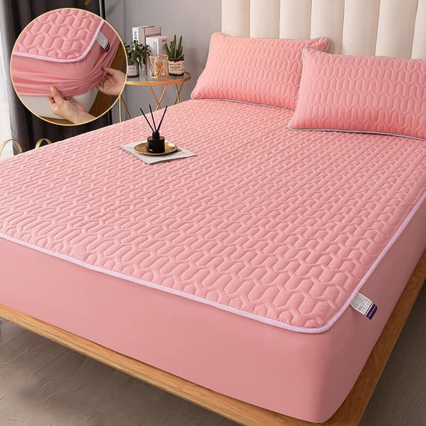 SleepGuard™ | Luxe Waterdichte Matrasbeschermer - Ultiem Slaapcomfort